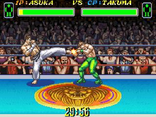 Screenshot Thumbnail / Media File 1 for Sougou Kakutougi Astral Bout 2 - The Total Fighters (Japan)