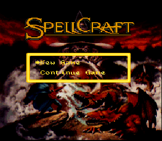 Screenshot Thumbnail / Media File 1 for SpellCraft (USA) (Proto)