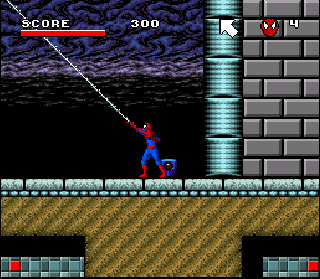 Screenshot Thumbnail / Media File 1 for Spider-Man and the X-Men in Arcade's Revenge (USA) (4 Man Version)