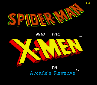 Screenshot Thumbnail / Media File 1 for Spider-Man and the X-Men in Arcade's Revenge (USA)
