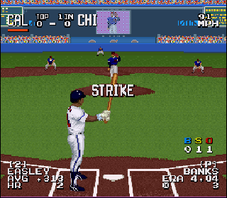 Screenshot Thumbnail / Media File 1 for Sporting News Power Baseball, The (USA)