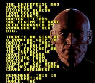 Screenshot Thumbnail / Media File 1 for Star Trek - The Next Generation - Future's Past (USA)
