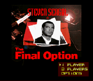 Screenshot Thumbnail / Media File 1 for Steven Seagal Is The Final Option (USA) (Proto)