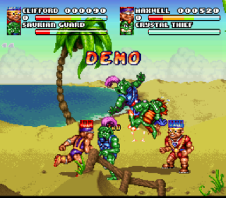 Screenshot Thumbnail / Media File 1 for Stone Protectors (Japan) (Proto)