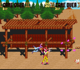 Screenshot Thumbnail / Media File 1 for Sunset Riders (Europe)