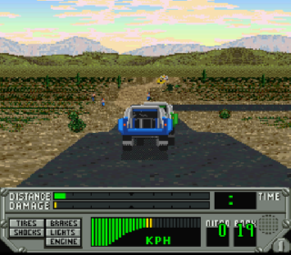 Screenshot Thumbnail / Media File 1 for Super 4WD - The Baja (Japan)
