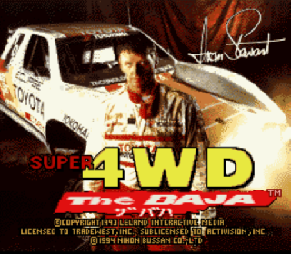 Screenshot Thumbnail / Media File 1 for Super 4WD - The Baja (Japan)