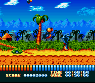 Screenshot Thumbnail / Media File 1 for Super Aquatic Games, The (USA) (Beta)