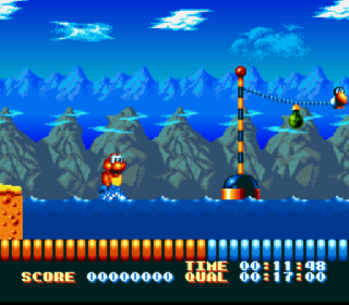 Screenshot Thumbnail / Media File 1 for Super Aquatic Games, The (USA) (Beta)