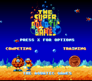 Screenshot Thumbnail / Media File 1 for Super Aquatic Games, The (USA)