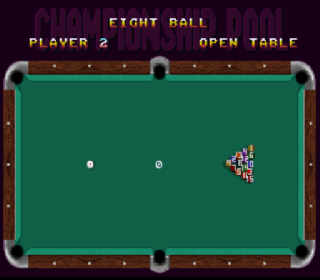 Screenshot Thumbnail / Media File 1 for Super Billiard Championship Pool (Japan)