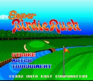 Screenshot Thumbnail / Media File 1 for Super Birdie Rush (Japan)