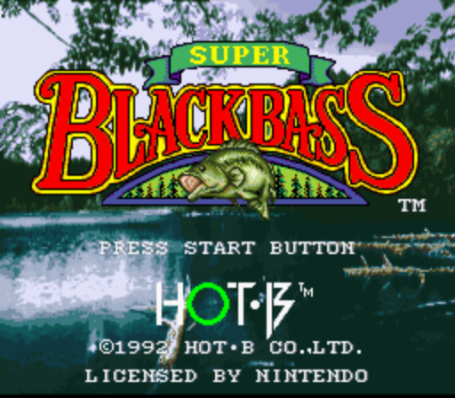 Black Bass: Lure Fishing [USA] - Nintendo Gameboy Color (GBC) rom