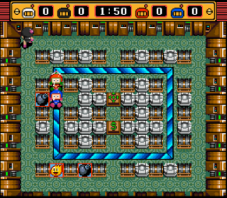 Screenshot Thumbnail / Media File 1 for Super Bomberman 2 - Caravan Event Ban (Japan)