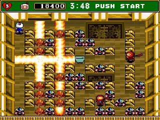 Screenshot Thumbnail / Media File 1 for Super Bomberman 4 (English - Translated)