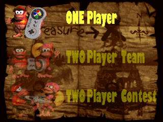 Screenshot Thumbnail / Media File 1 for Super Donkey Kong 2 - Dixie & Diddy (Japan)