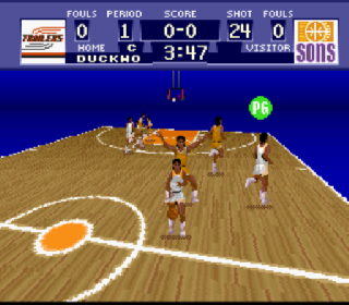 Screenshot Thumbnail / Media File 1 for Super Dunk Shot (Japan)