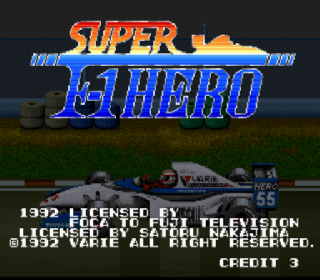 Screenshot Thumbnail / Media File 1 for Super F-1 Hero (Japan)