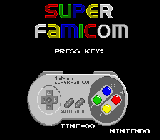 Screenshot Thumbnail / Media File 1 for Super Famicom Controller Test Program (Japan)