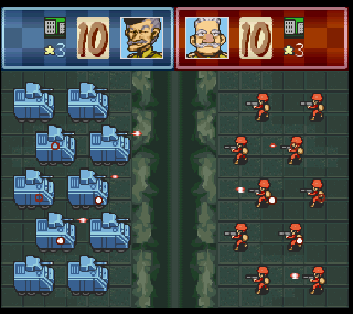 Screenshot Thumbnail / Media File 1 for Super Famicom Wars (Japan) (NP)