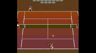 Screenshot Thumbnail / Media File 1 for Super Family Tennis (Japan)