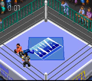 Screenshot Thumbnail / Media File 1 for Super Fire Pro Wrestling III - Final Bout (Japan) (Rev A)