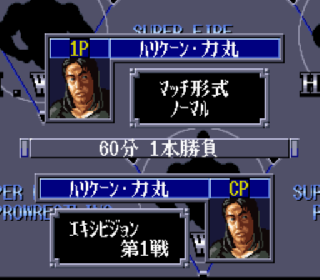 Screenshot Thumbnail / Media File 1 for Super Fire Pro Wrestling III - Final Bout (Japan)