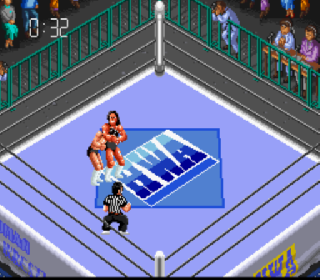 Screenshot Thumbnail / Media File 1 for Super Fire Pro Wrestling III - Final Bout (Japan)