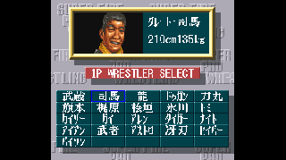 Screenshot Thumbnail / Media File 1 for Super Fire Pro Wrestling (Japan)