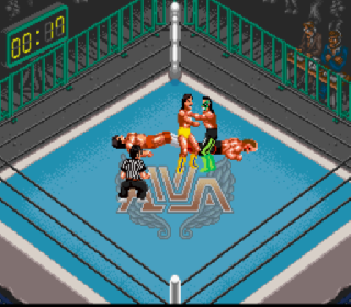 Screenshot Thumbnail / Media File 1 for Super Fire Pro Wrestling Special (Japan)