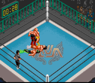 Screenshot Thumbnail / Media File 1 for Super Fire Pro Wrestling Special (Japan)