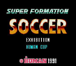 Screenshot Thumbnail / Media File 1 for Super Formation Soccer (Japan)