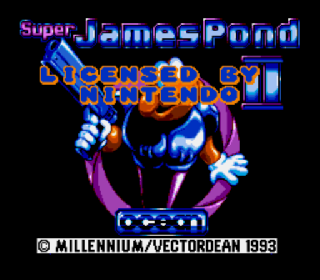 Screenshot Thumbnail / Media File 1 for Super James Pond II (Europe)