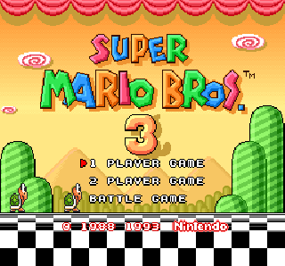 Screenshot Thumbnail / Media File 1 for Super Mario All-Stars (Europe)