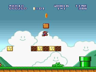 Screenshot Thumbnail / Media File 1 for Super Mario All-Stars + Super Mario World (Europe)