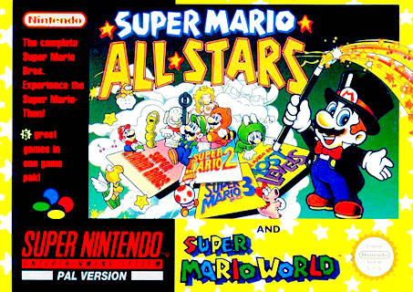 Play Super Mario All-Stars + Super Mario World (Europe) • Super Nintendo  GamePhD