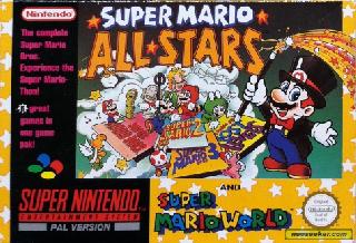 Screenshot Thumbnail / Media File 1 for Super Mario All-Stars + Super Mario World (Europe)