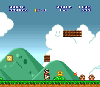 Screenshot Thumbnail / Media File 1 for Super Mario All-Stars (USA)