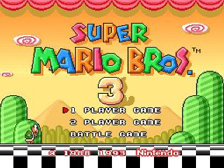 Screenshot Thumbnail / Media File 1 for Super Mario Collection (Japan)