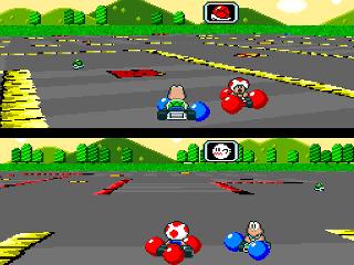 Screenshot Thumbnail / Media File 1 for Super Mario Kart (Europe) (Rev 0A)