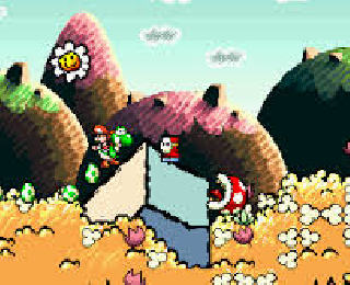 Screenshot Thumbnail / Media File 1 for Super Mario World 2 - Yoshi's Island (USA) (Rev A)