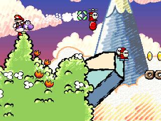 Screenshot Thumbnail / Media File 1 for Super Mario World 2 - Yoshi's Island (USA)