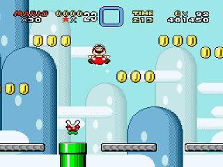 Screenshot Thumbnail / Media File 1 for Super Mario World (Europe)