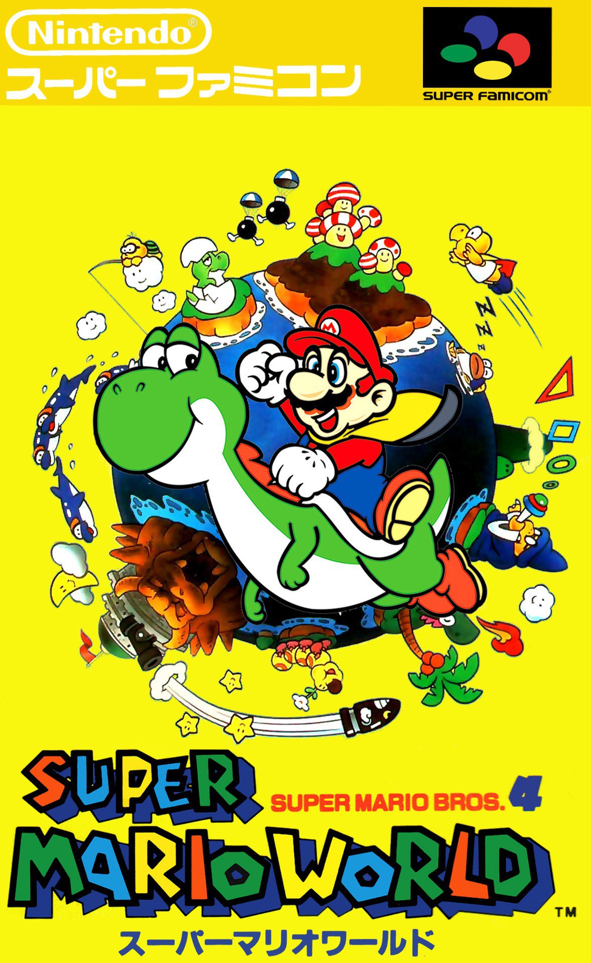 super mario bros snes world 7-4