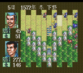 Screenshot Thumbnail / Media File 1 for Super Nobunaga no Yabou - Zenkoku Ban (Japan)