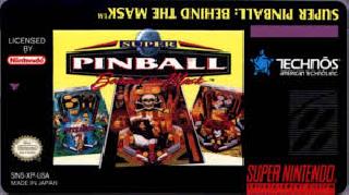 Screenshot Thumbnail / Media File 1 for Super Pinball - Behind the Mask (Japan) (Beta)