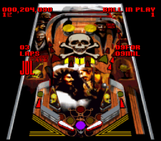 Screenshot Thumbnail / Media File 1 for Super Pinball - Behind the Mask (Japan) (Beta)