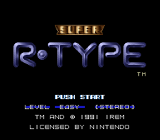 Screenshot Thumbnail / Media File 1 for Super R-Type (Europe)