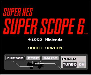Screenshot Thumbnail / Media File 1 for Super Scope 6 (USA)