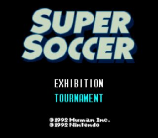 Screenshot Thumbnail / Media File 1 for Super Soccer (Europe)